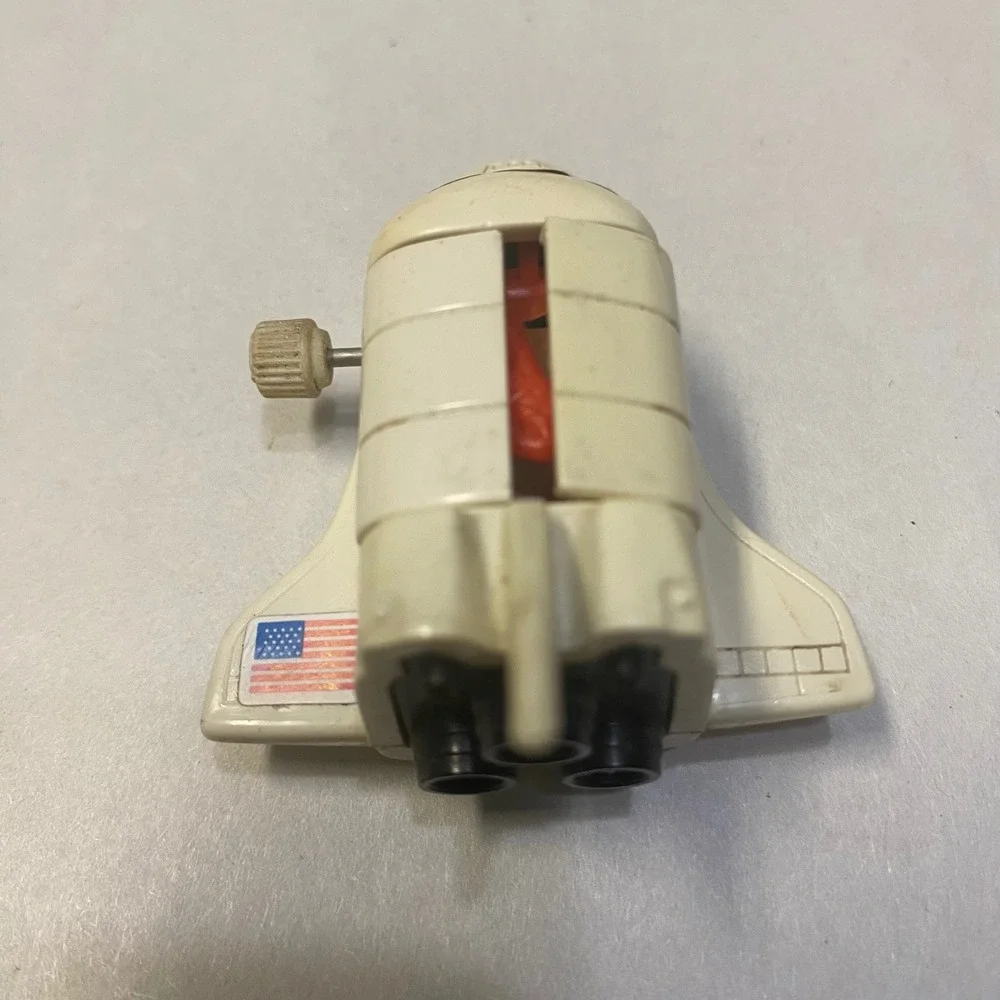 Vintage Tomy NASA Space Shuttle Astronaut Wind Up Toy Figurine Space Astronomy